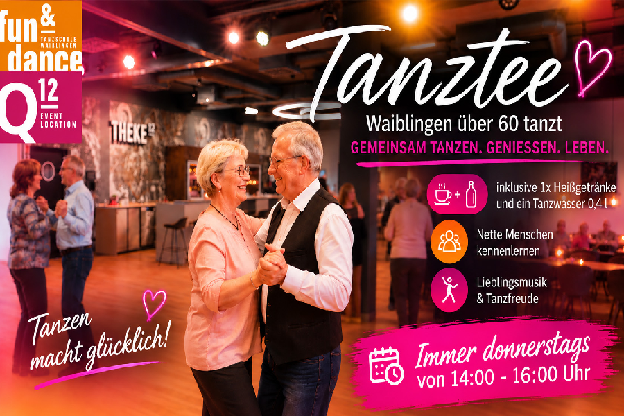 Tanztee in Waiblingen
© KI-generiert Tanztee in Wailbingen